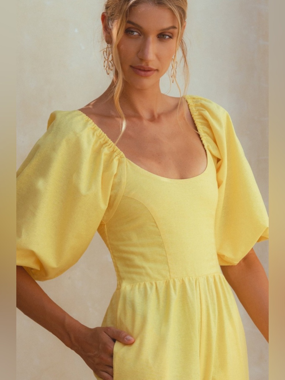 Bali Elf Heaven Bay Linen Jumpsuit NWT
